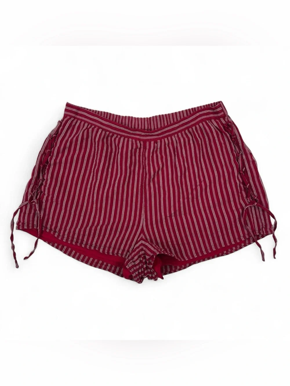 American Eagle Outfitters red & white striped set size large